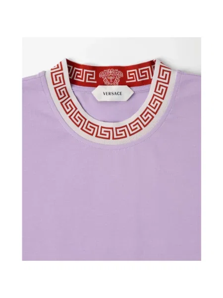 Sukienka mini Versace fioletowa