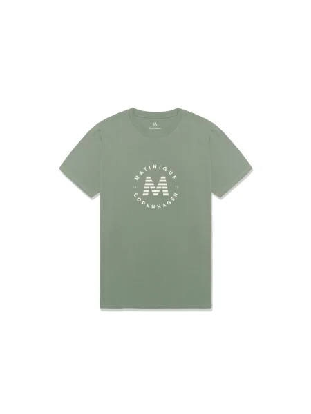Matinique Tricou MAJeramy verde pastel alb