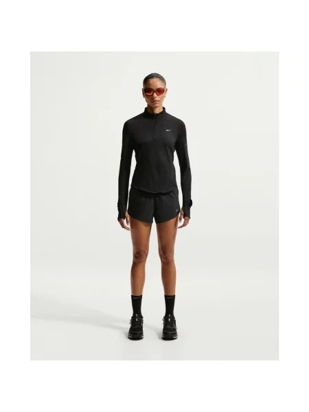 Koszulka z długim rękawem Nike Swift Dri-FIT UV Half Zip XS czarny