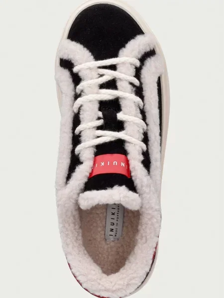 Inuikii Lila Shearling Lace Up кросівки замшеві