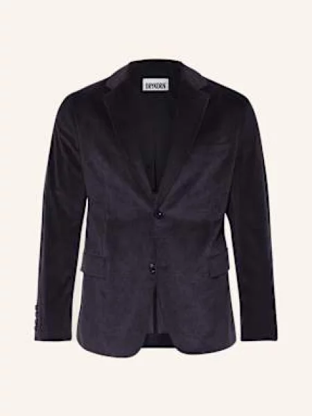 Drykorn Manšestrové Sako Yames tmavě modrá