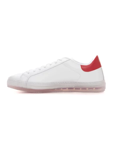 Sneakersy Kiton skórzane białe
