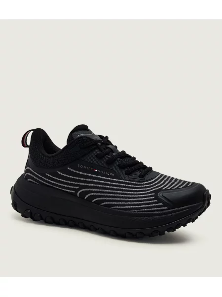 Tommy Hilfiger Sportcipők The Canyon X Knit fekete