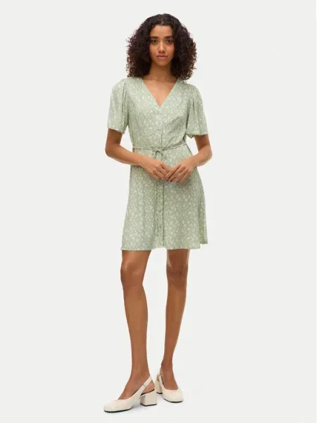 Vero Moda Rochie de vară Verde alba