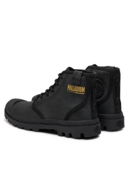 Boty Palladium Pampa Hi Coated černé