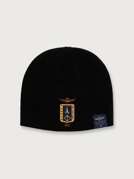 Kapa Aeronautica Militare črna