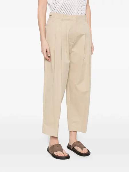 Cropp pantaloni Marella plisate gri