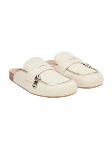 Klapki mules Jw Anderson białe