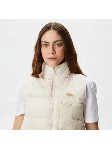 Lacoste жилет бежевий