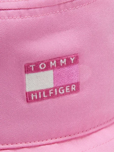 Tommy Hilfiger шапка идиотка за деца от розово