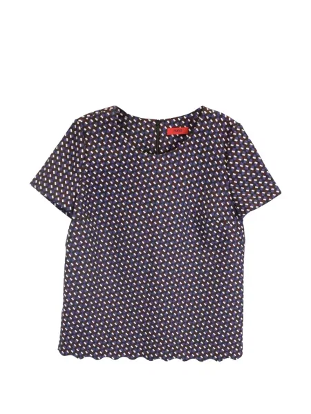 Top Boss scurt albastru