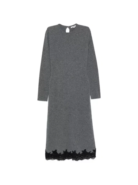 Rochie midi Maje tricotate gri