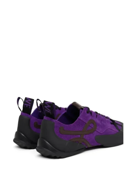 Sneakers Loewe με κορδόνια με δαντέλα μωβ