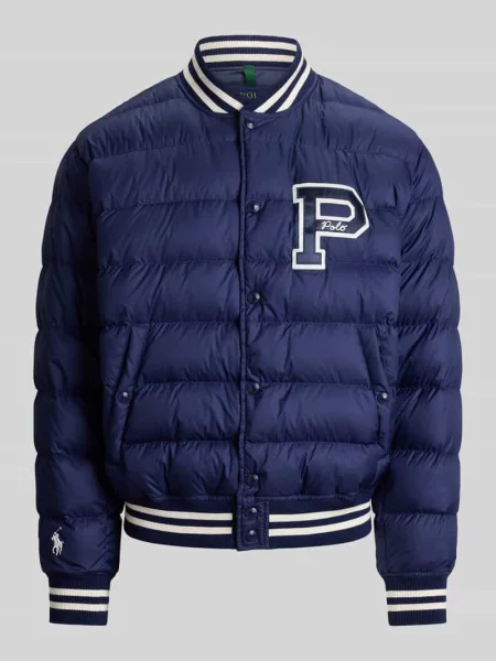 Bomberka w kroju regular fit z detal z logo Polo Ralph Lauren granatowa