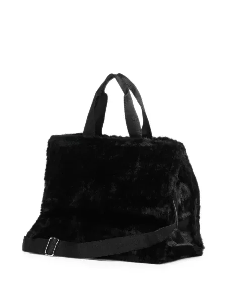 Ursuleț de pluș geantă shopper Liu Jo negru