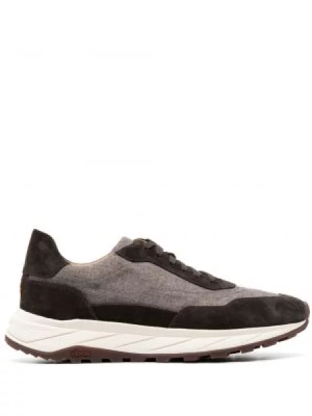 Sneakerși Henderson Baracco din piele maro