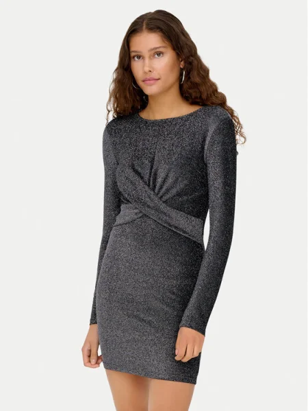 ONLY Rochie cocktail Rich gri