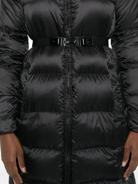 Palton 's Max Mara cu glugă negru