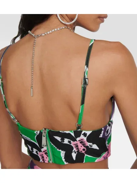 Cropp top Area cu imagine verde
