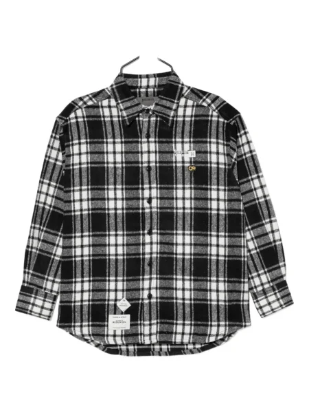 Kostkovaná košile Musium Div. černá