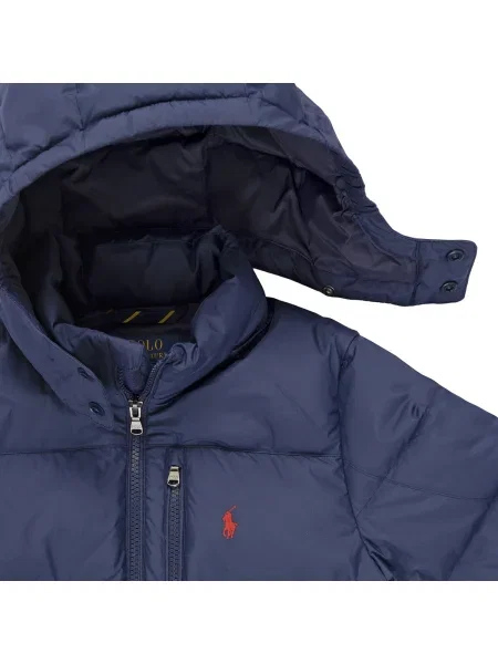 Páperová bunda Polo Ralph Lauren modrá