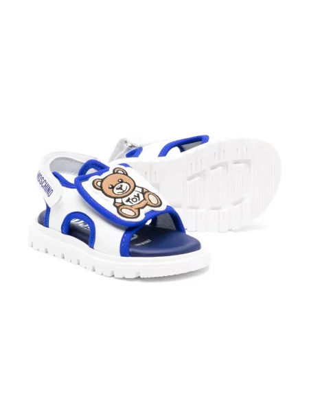 Sandały dziecięce Moschino białe