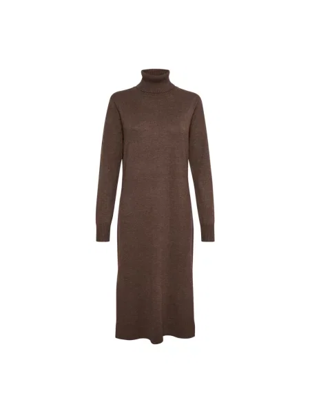 Długa sukienka maxi Saint Tropez brązowa