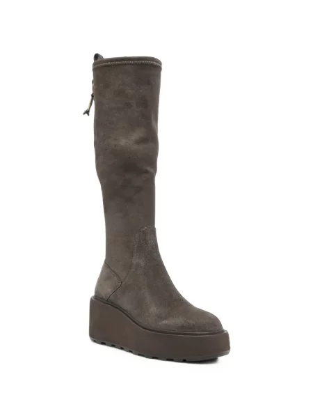 Botine Cafènoir cu pană maro