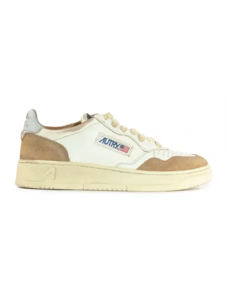 Sneakersy Autry retro białe