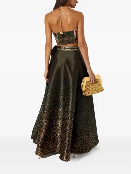 Top Camilla negru
