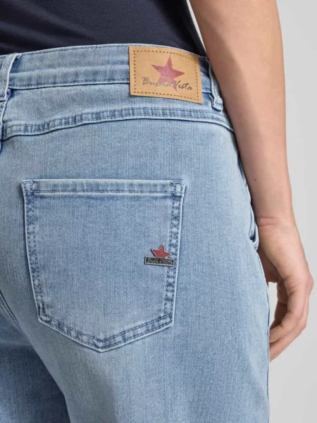 Jeansy balon z wpuszczanymi Buena Vista