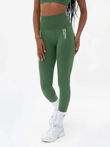 Legginsy dziewczęce Super Strong Dune zielone