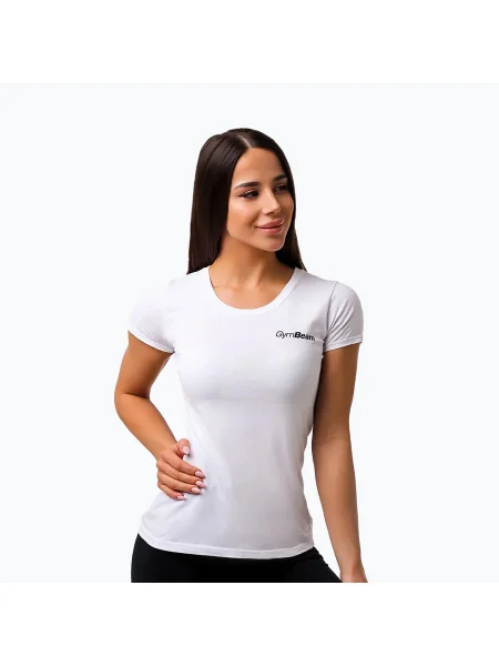 Футболка GymBeam Basic white біла