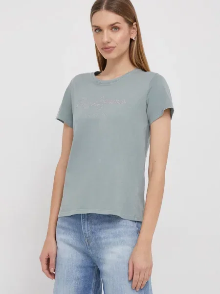 Pepe Jeans majica HAILEY zelena