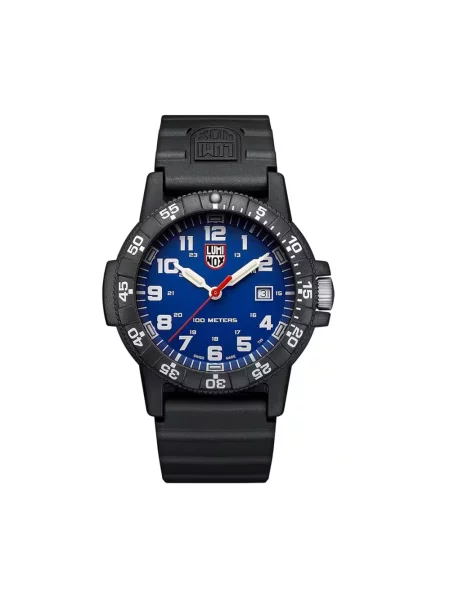 Lniany zegarek Luminox czarny