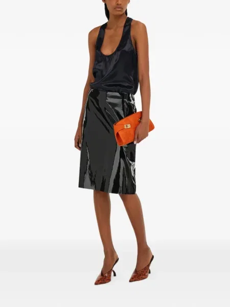 Mini geanta crossbody Ferragamo mini portocaliu
