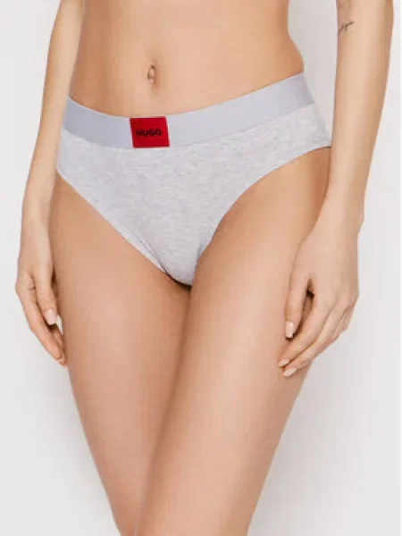 Hugo Класичні труси Brief Hw Red Label сірий