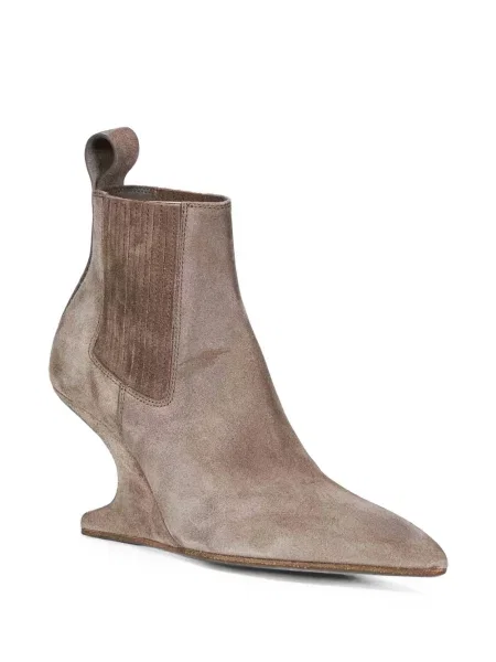 Cizme scurte Rick Owens gri