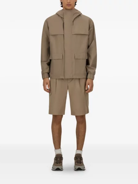 Geacă Herno cu glugă maro