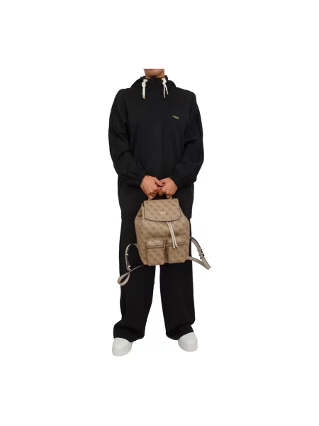 Kurtka przejściowa Guess z kapturem czarna