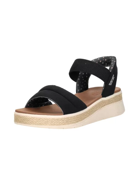 Skechers Sandały BOBS Sun Ray czarny