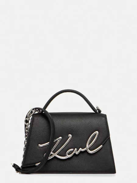 Geanta crossbody Karl Lagerfeld din piele negru