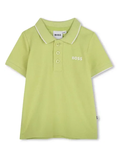 Koszulka polo dziecięca Bosswear zielona