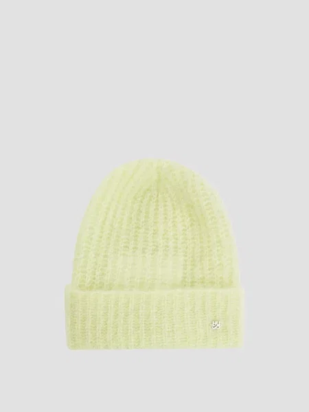 Шерстяная шапка Hugo желтая