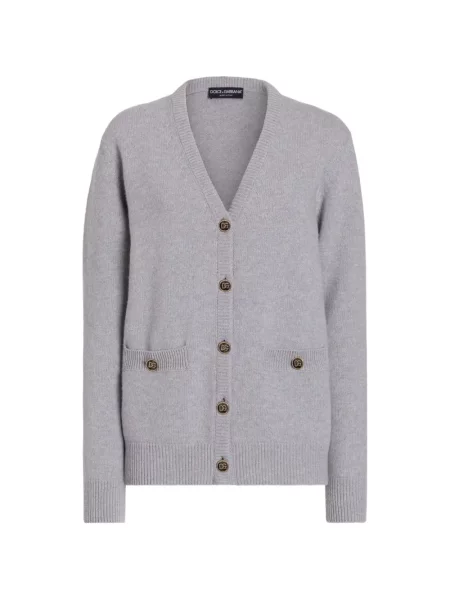 Cardigan Dolce & Gabbana de lână gri