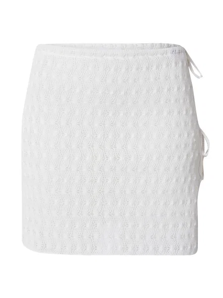 Millane Sukňa Thora šedobiela