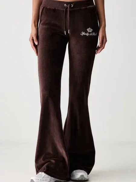Sporty & Rich x Juicy Couture спортивні штани велюрові