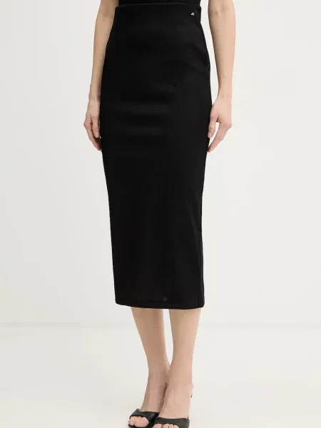 Armani Exchange fustă negru
