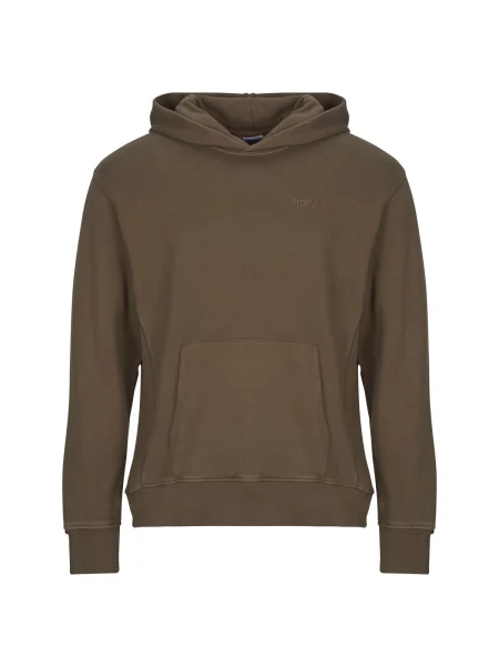 Mikina s kapucí Levi's hnědá