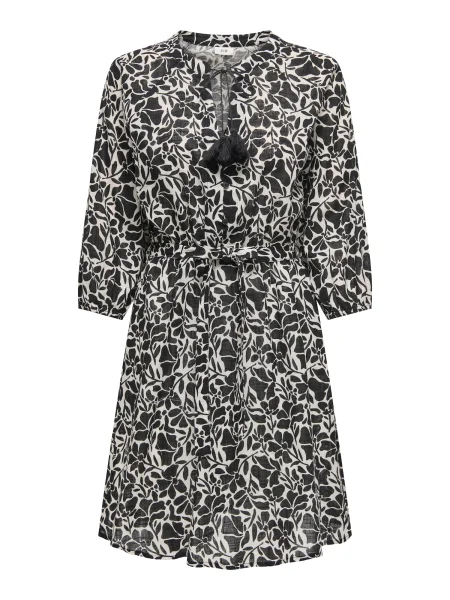 JDY Obleka JDYSAPNA črna bela